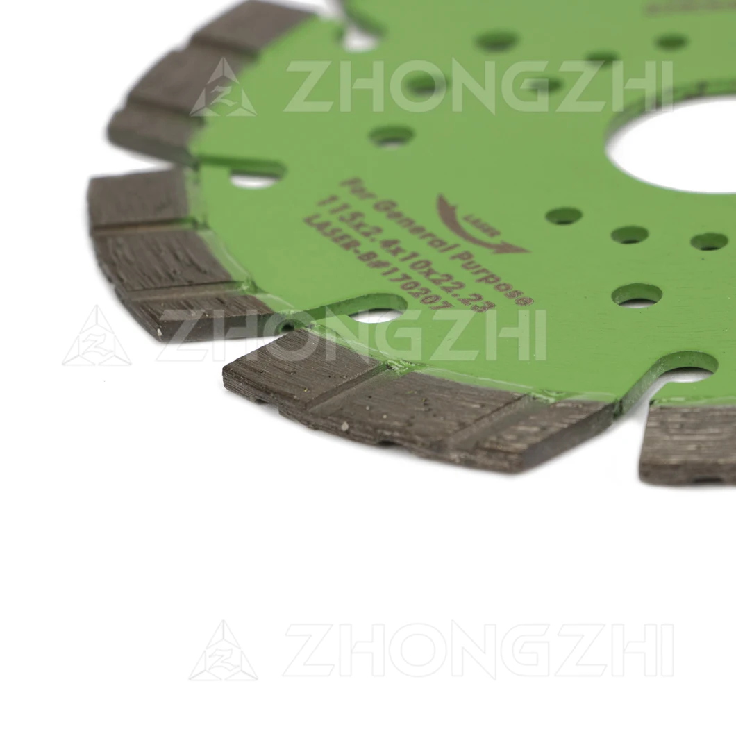 Dry Wet Cutting Diamond Sintered Turbo Saw Blade for Angle Grinder