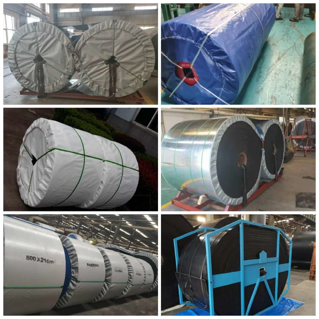 Conveyor Belt Manufacturer Nylon Canvas Rubber Conveyor Belt Ep200 Transport Belt Industrial Conveyor Belting