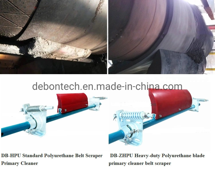 Belt Width 500mm - 2400mm Belt Conveyor Scraper Factory Price