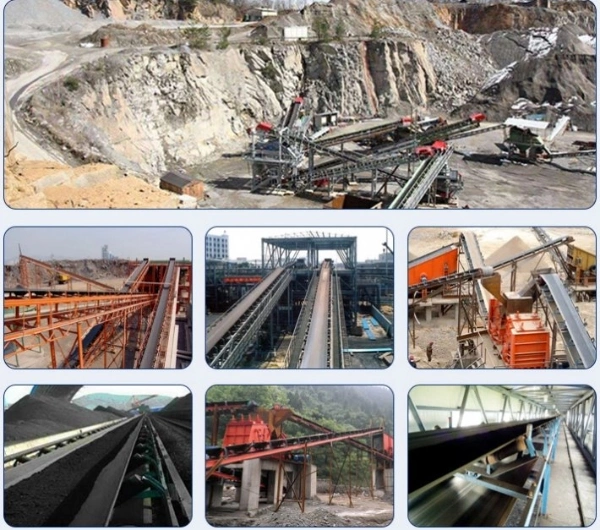 Ore Stone Transfer Belt Mining Fixed Belt Conveyor