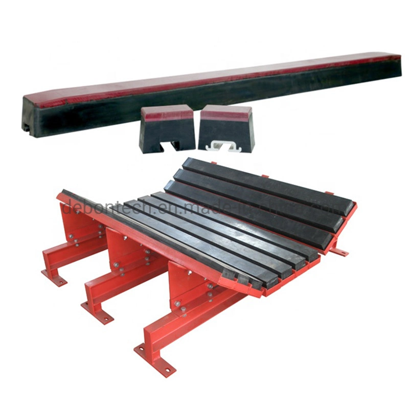 Conveyor Transfer Point Belt Support Impact Bed and Bars