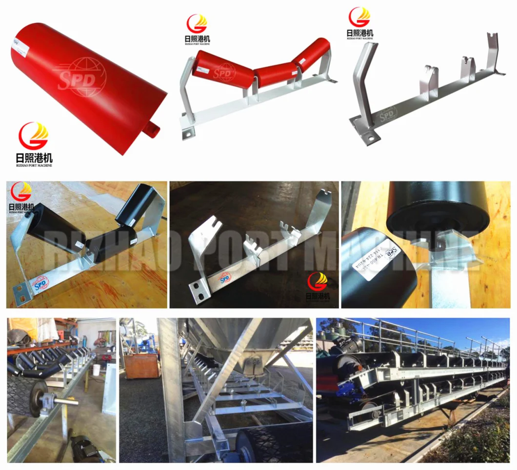 SPD Carry Steel Belt Conveyor Roller for Coal, Mine, Port