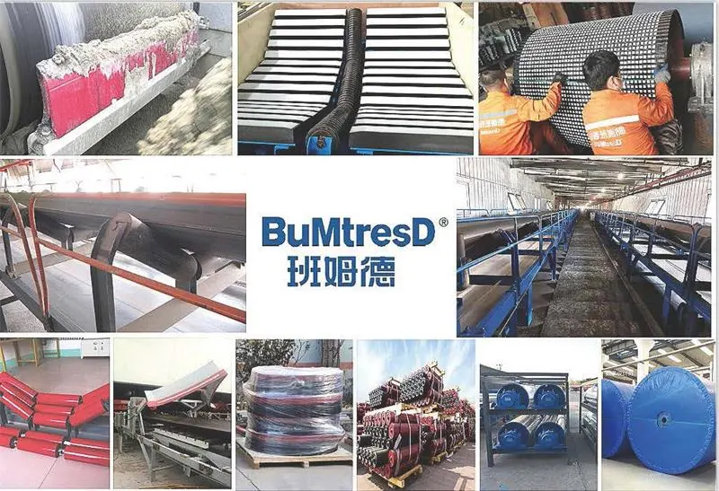 Coal Mining Durable Industrial Ep Rubber Belting Polyester Fabric Conveyor Belt for Inclined Belt Conveyor