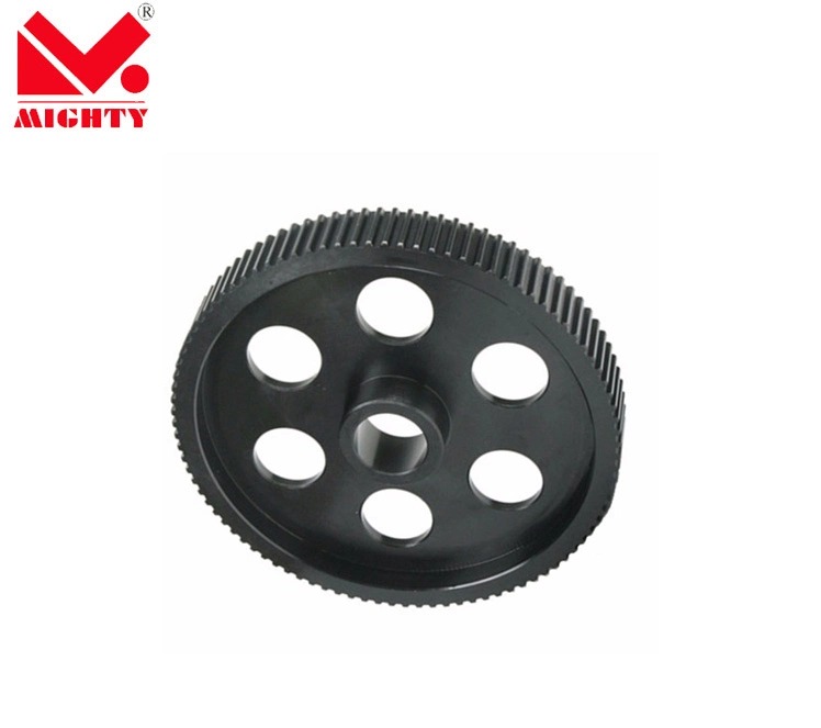 Large Steel Timing Belt Pulley Wheel High Precision Timing Belt Pulley