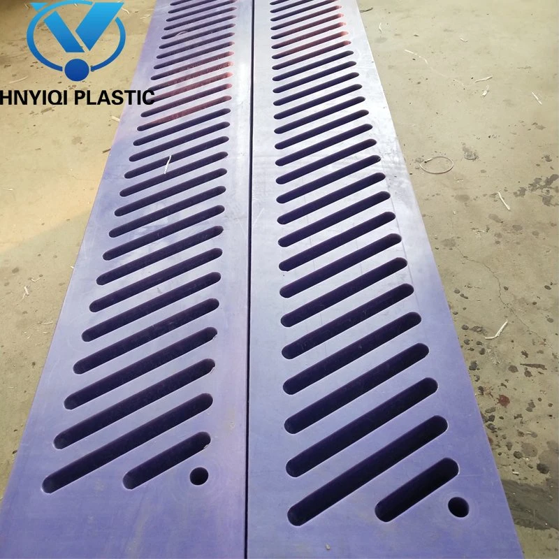 Factory High Quality Custom UHMWPE Plastic Conveyor Flight Paddle / Scraper Blade