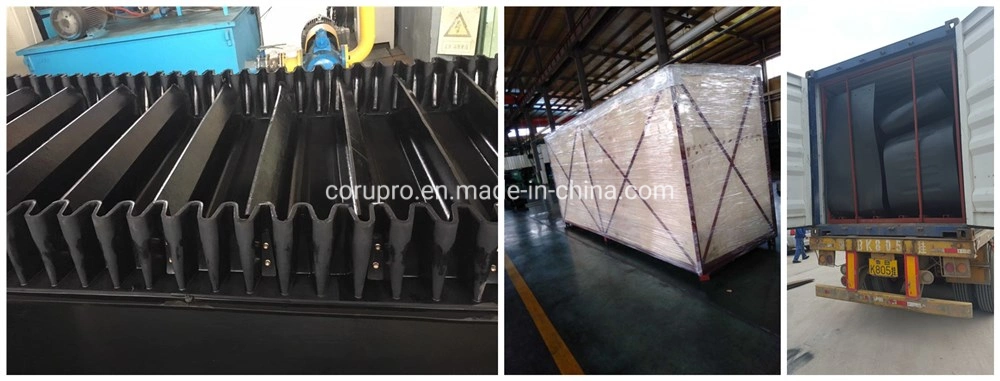 Ep/Nn Corrugated Sidewall Conveyor Belt Rubber Conveyor Belts