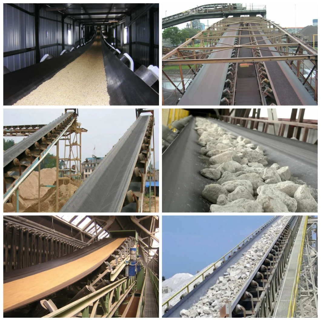 Conveyor Belt Manufacturer Nylon Canvas Rubber Conveyor Belt Ep200 Transport Belt Industrial Conveyor Belting