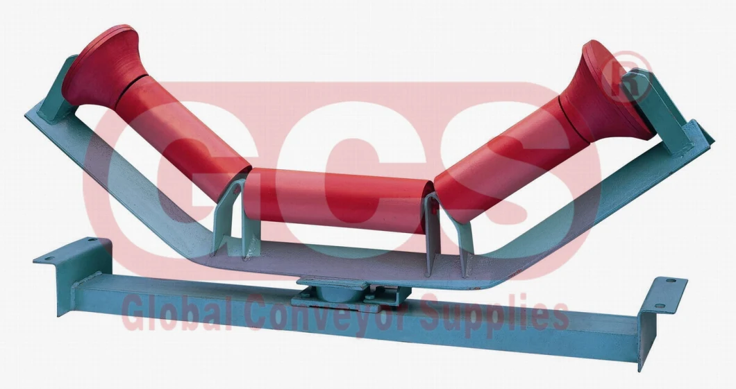 Industrial Friction Sag Carrier Roller Set Belt Steel Conveyor Roller