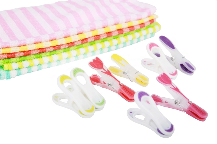 Multicolor Windproof Plastic Clothes Pegs 9312