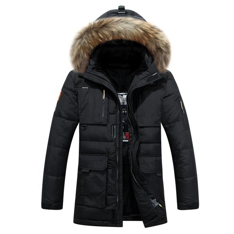 New Launched 100% Polyester Fabric Down Filled Jacket Custom Puffer Down Jacket Mens
