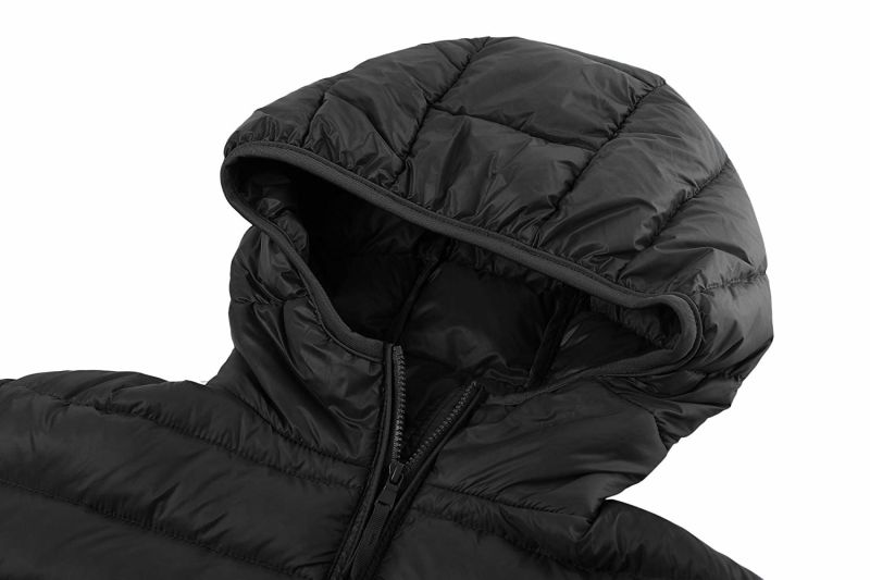 Womens Hoody Winter Packable/Waterproof Feather/Duck/Goose Down Puffer Jacket