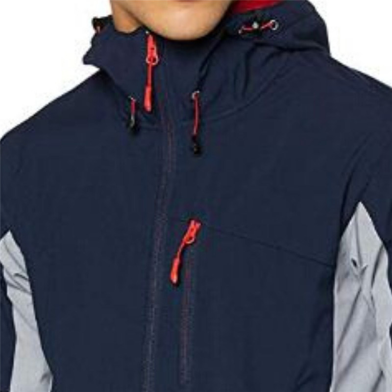 Hooded Men Softshell Jacket Soft Shell Outdoor Men Waterproof Coats Windbreaker Winter Sports Workwear Softshell Jacket