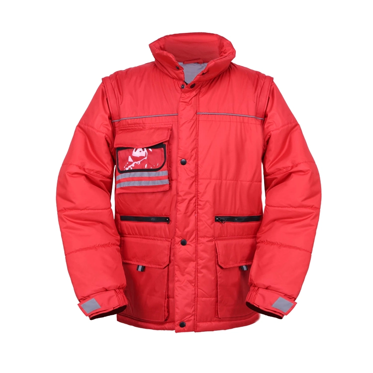 OEM Wholesale Protection Windproof Jacket Removable Sleeve Jacket