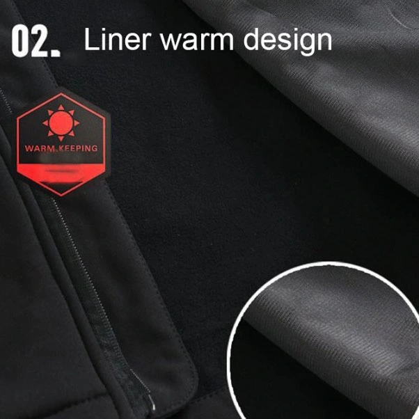 Custom Logo Mens Sports Windproof Waterproof Outdoor Softshell Jacket