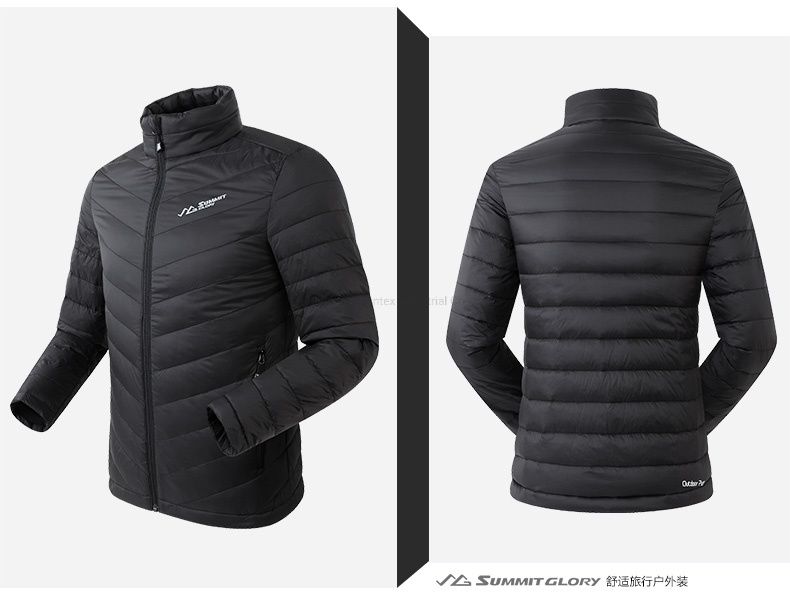 Packable Ultra Light Weight Duck Down Jacket for Winter Coat Warm Wear