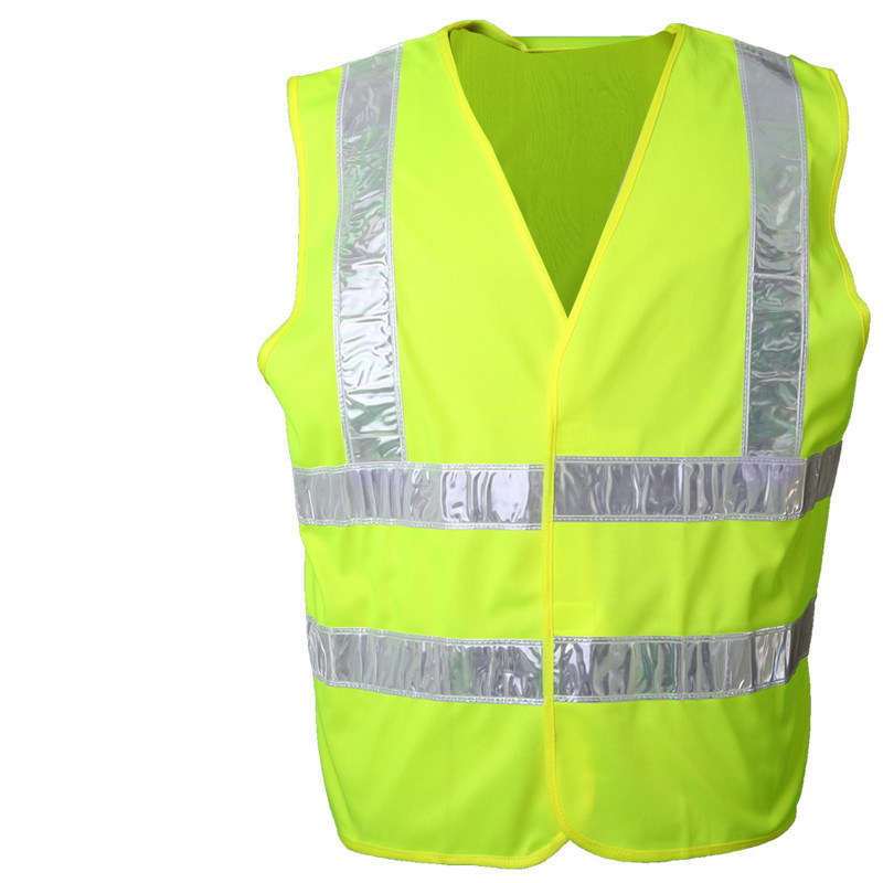 100% Polyester Construction Safety Work Wear Warning Reflective Jacket