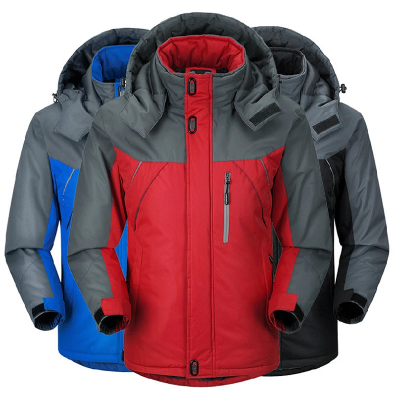 Men Winter Thick Windproof Coat High Quality Men Ski Jacket