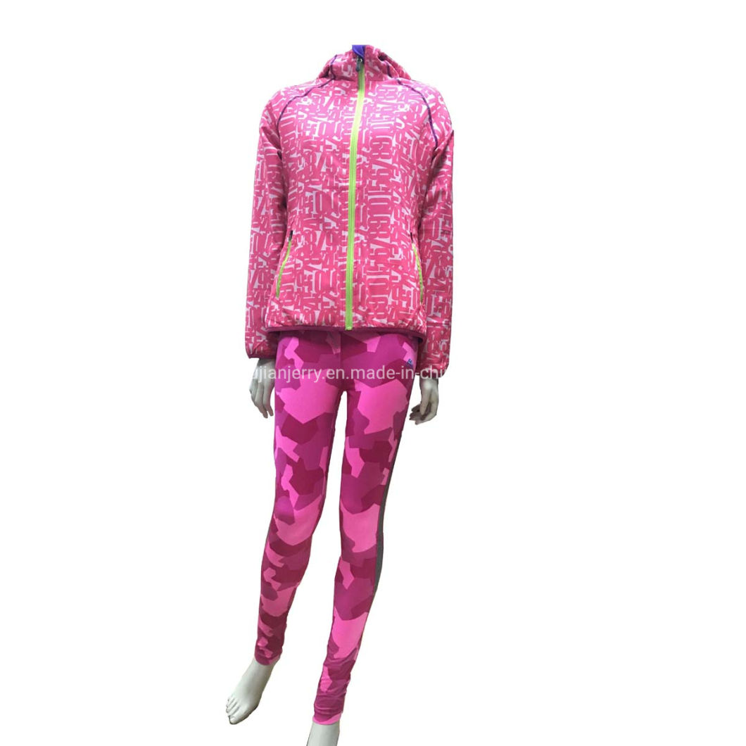 New Design Reversible Womens Gym Jacket Long Sleeve Gym Yoga Sports Jacket with Pocket
