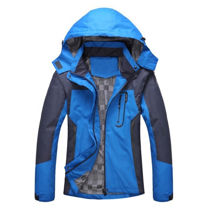 Customized High Quality Men's Softshell Jackets Outdoor Waterproof Softshell Hooded Jacket