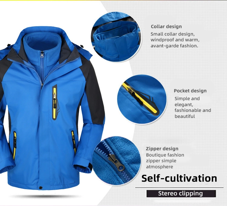 Hot Sale Outdoor Hiking Clothes Waterproof and Windproof Winter Fishing Thickened Cycling Clothes