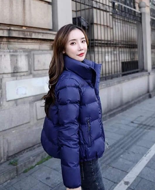 Light Short Down Jacket for Women Winter Fashion Loose Eiderdown Jacket