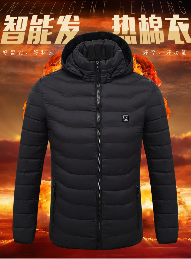 Battery Heated Jackets Men Women Warm Winter Heating Jackets Th21009