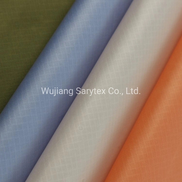 100% Polyester Fabric Ripstop Waterproof Fabric for Jacket