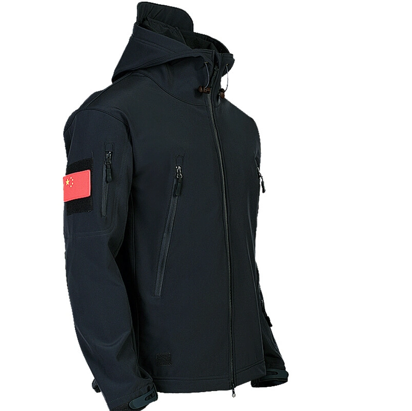 Waterproof Tactical Men's Combat Jacket Coat Army Hiking Windbreaker Softshell Jacket