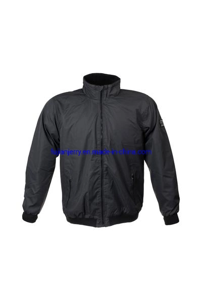 ODM/OEM Men's Basic Stand Collar Full Zip Waterproof Windbreaker Jacket