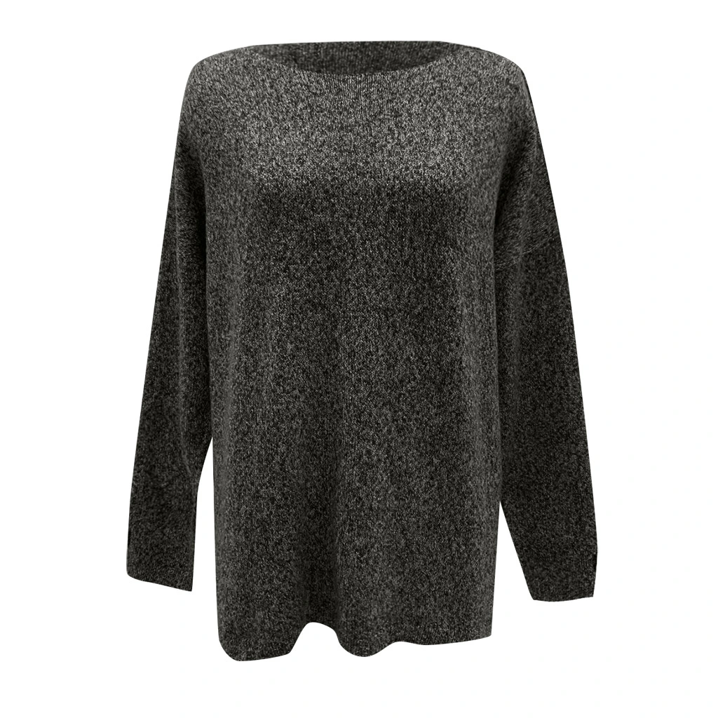Fashion Leisure Knitted Round Neck Women Sweater Winter Clothes
