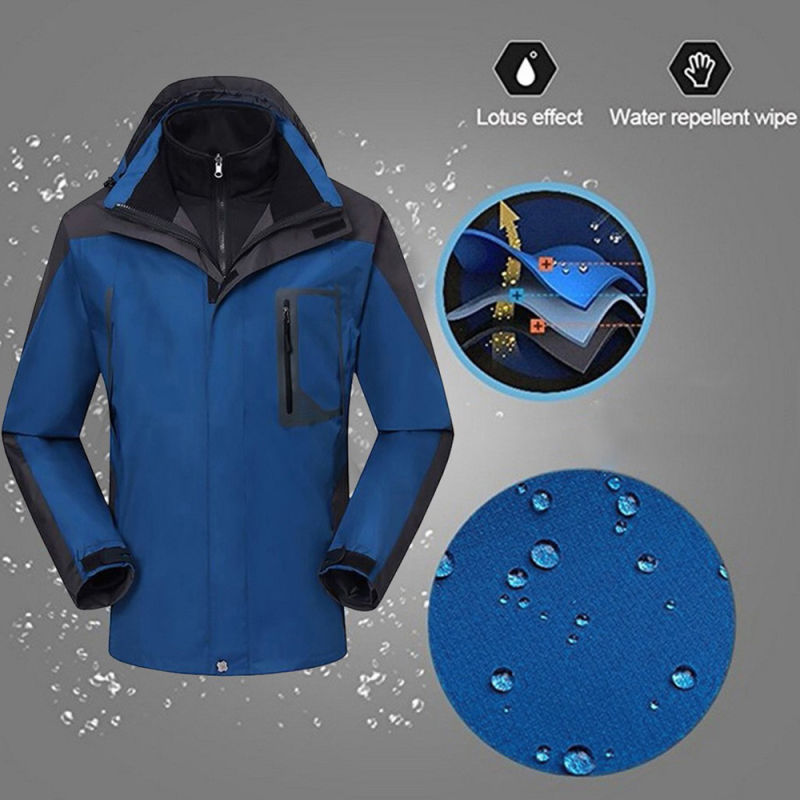 Winter Hooded Softshell Windproof Waterproof Soft Shell Jacket