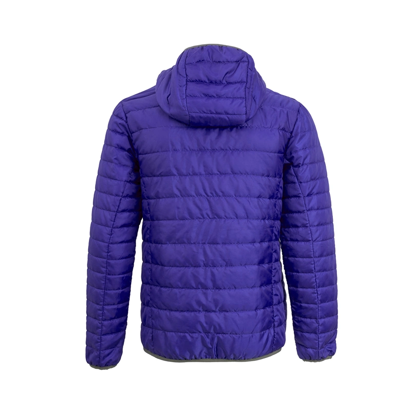 Women's Casual Outer Coat Quilted Bomber Jacket Warm Padded Winter Jacket with Hood