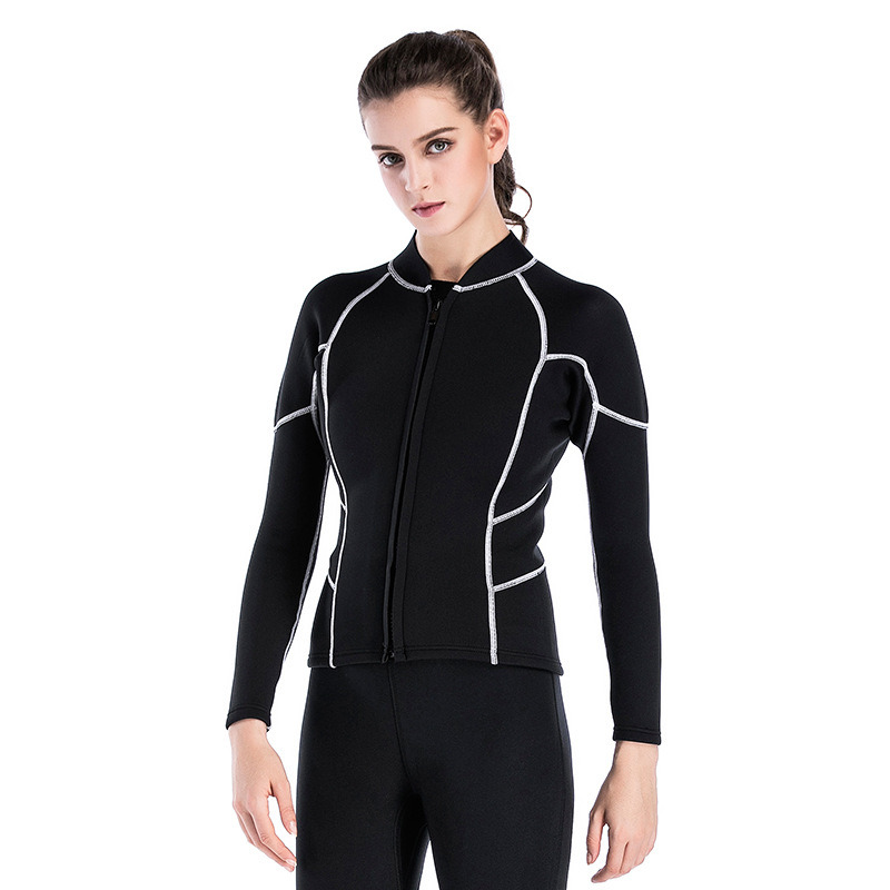 Neoprene Top Womens 2mm Jackets Wetsuit for Ladies