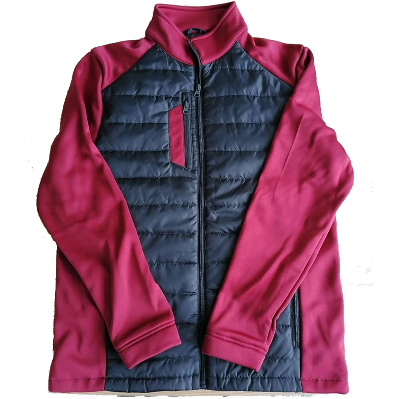 Quilted Jacket Padded Jacket for Winter Use Men′ S Outdoor Wear Midweight Quilted Sport Jacket