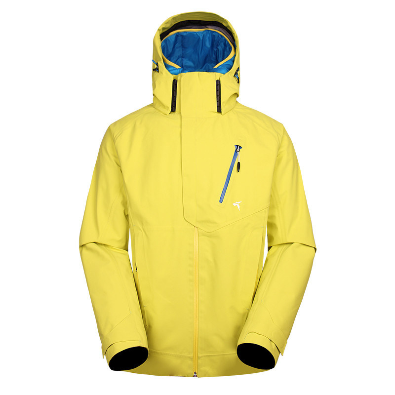 Men Outdoor Waterproof Hoodie Jacket Professional Windproof Softshell Jacket Mens Seam Full Taped Rain Hoody Jacket
