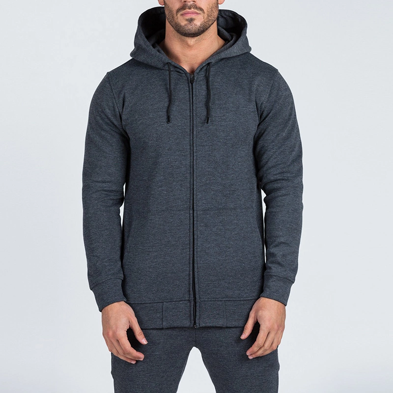 Winter Clothes Mens Casual Jacket Workout Hoodie