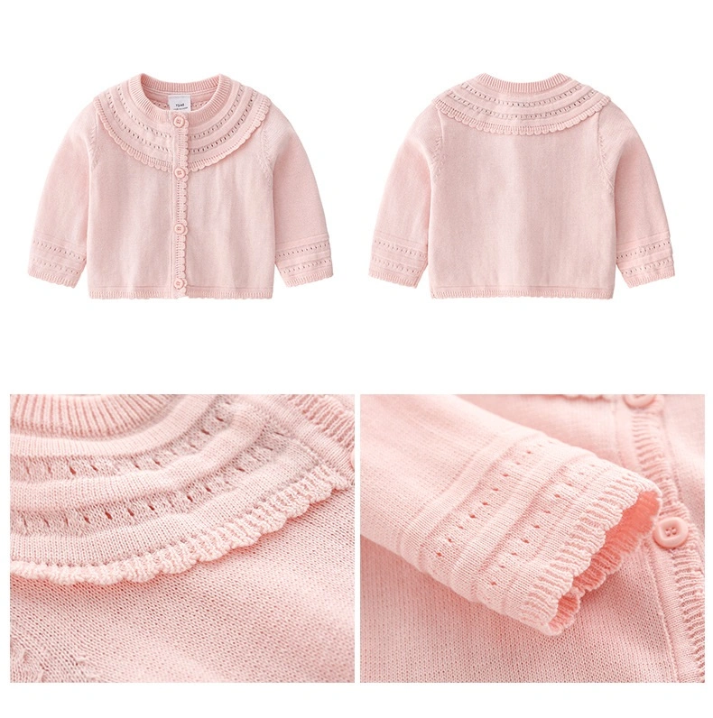 Baby Sweater Shirt Coat Children Sweater Knitted Jacket Baby Clothes