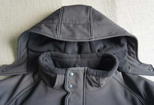 High Quality New Design 3 Layer Bonded Fleece Softshell Jacket with Padding