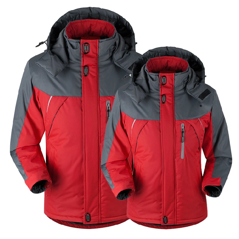 Men Winter Thick Windproof Coat High Quality Men Ski Jacket