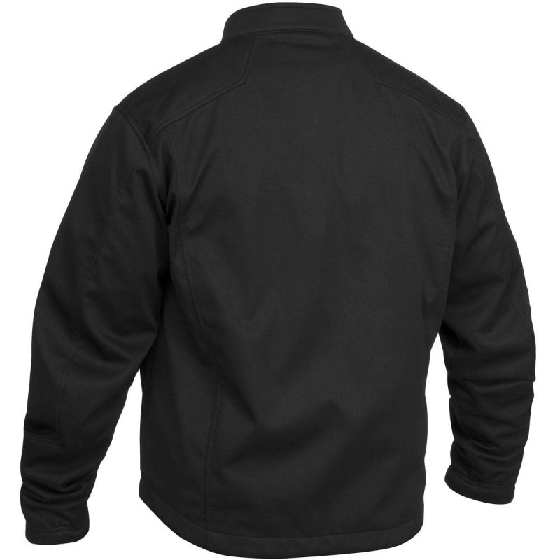 Custom Heated Windproof Softshell Fabric Motorcycle Tech Jacket