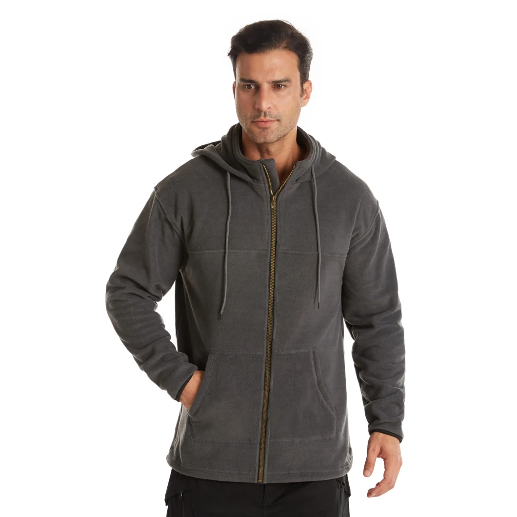 New Outdoor Sports Double-Sided Fleece Men's Tactical Jacket Autumn and Winter Warm and Windproof Polar Fleece Jacket