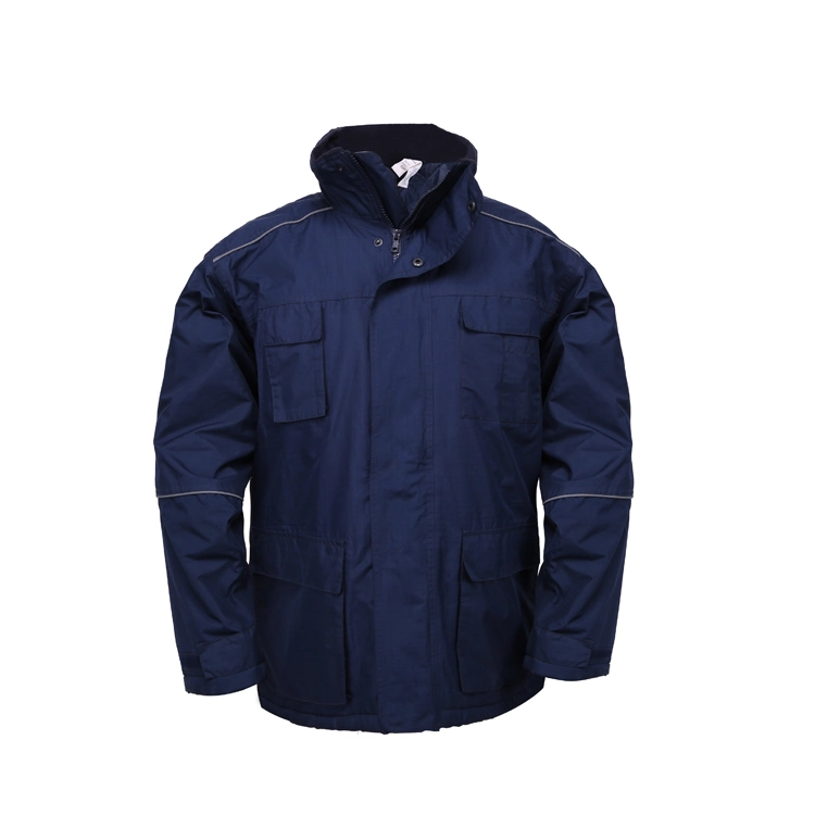 OEM Mens Winter Dark Color Workwear Winter Padded Work Jacket