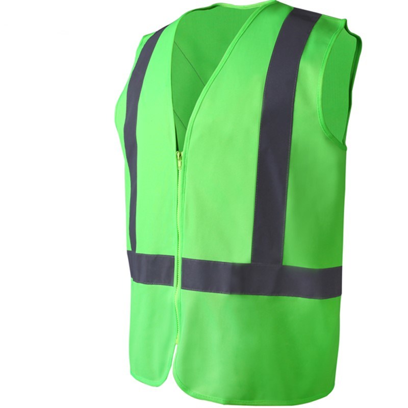100% Polyester Construction Safety Work Wear Warning Reflective Jacket