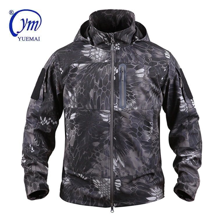 Jacket Military Waterproof Softshell Black Winter Tactical Jacket for Men