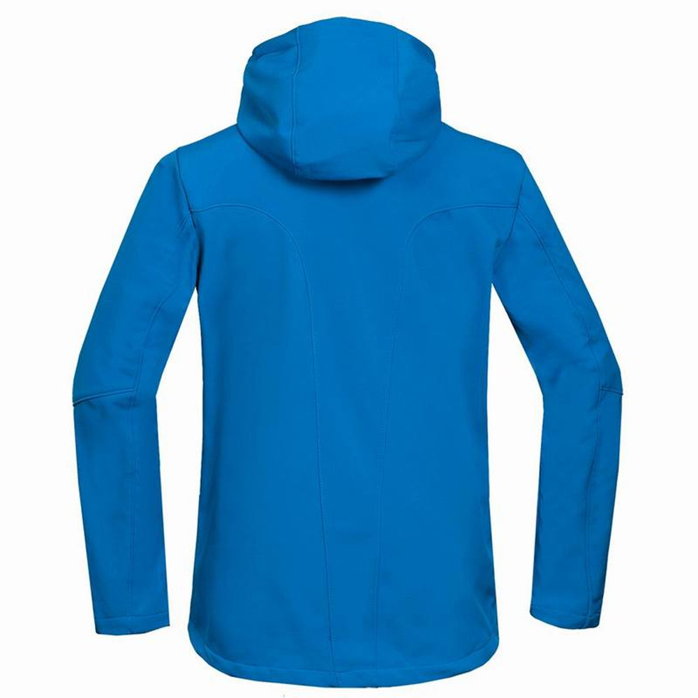 Custom Print Waterproof Windproof Thermal Fleece Hooded Softshell Jacket
