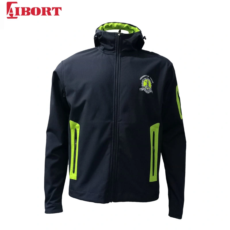 Aibort Custom Mens Sports Windproof Outdoor Softshell Jacket (L07401)