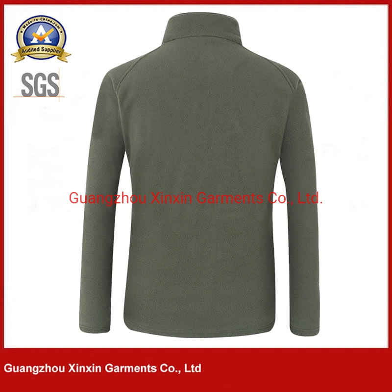 High Quality Plain Custom Cheap Winter Fleece Jacket Wholesale Mens Jacket (J528)