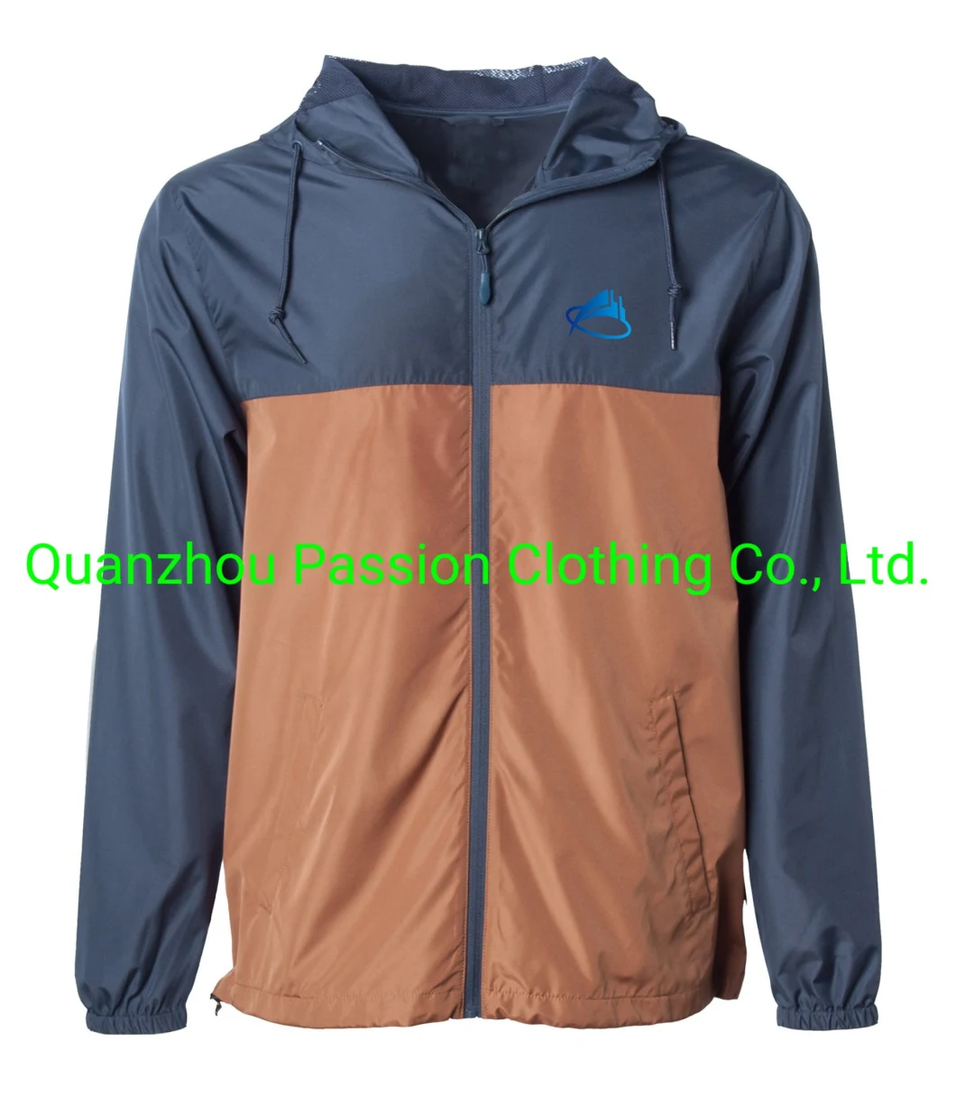 High Quality Custom Blank Windbreaker Jacket Mens Windbreaker Streetwear