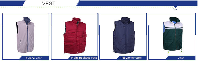 OEM New Style Padding Vest with Multi Pockets