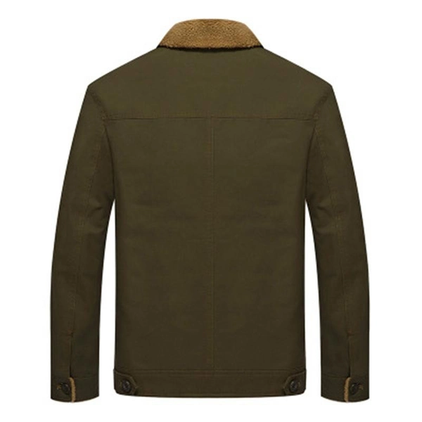 Men Jacket Winter Fur Collar Army Tactical Jacket
